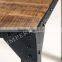 INDUSTRIAL IRON WOOD DINING TABLE, FROM INDIA