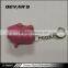 Hot sale custom plastic smart pink pig shaped keychain for gift