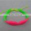 promotional item each style bar code silicone wristbands wristband silicone bracelet