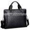 Alligator Pattern Business Briefcase single shoulder bag for Men