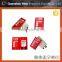 1.2m*1.8m fire blankets packed in red PVC hard box for kitchen use