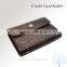 Free sample ,leather credit card holder supply in factory