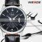 New 2014 WEIDE Famous Brand sapphire wristwatch Quartz Movement Waterproof Men Quartz Leather Strap Watches Relogio Masculino