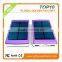 8000mAh,4000mAh,10000mAh solar power bank with good quality for Christmas