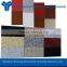 marble colour aluminium alloy honeycomb core panel