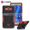 IVYMAX wholesale hybrid kickstand phone case para celulares for samsung galaxy on5/G5500/G550