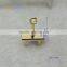 OEm zinc alloy bag parts high quanlity metel lock for purse wholesale