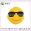 Cute EMOJI plush custom Round pillow cushion