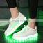 2016 Popular Design Comfortable Wearing Led Luminous Lace-up Casual Shoes for Men Women JK-001