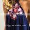 New Fashion Korean Embroidered Swing Dresses for Lady