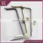 8 *3 inch Guangzhou factory metal olive lock & kiss lock clutch purse frame