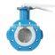 PTFE Anti-corrosion Butterfly Valve/Lining Ball Valve Export