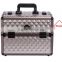 Professional Makeup Kit Box Rolling Trolley Aluminum Material Hard Shell Beauty Case Made In China