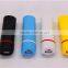 2014 battery powered camping heater promotional power bank 2200mah 2600mah for smartphone