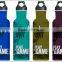 350ml/500ml/750ml/1000ml Popular single wall stainless steel sports bottle for wholesales