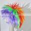 Crazy fans wig Colorful rainbow wig synthetic costume wig N293