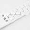 [Taiwan YM] 2016 trendy design white leather belt men used