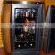 Oak Wood Wine Barrel Cabinet Fridge Innovative Furniture Barrel Fridge LED Display OEM Brand