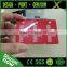 Free Design~~~High Quality pvc 3 combos tag cards/ Plastic key tag card