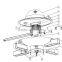 0.75kw/1.5kw nanrong wave maker floating aerator