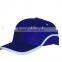 reflective border and line cotton twill 5 panel baseball cap
