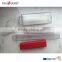 plastic transparent tubes packaging QP