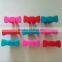 Bowtie shape silicone wine glass markers wine charms for stemwares