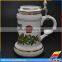 Germany ceramic beer mug with lid