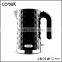 Cotek Kitchen appliance of electric kettle 220w 1.7L / Boiler 3000w 1.5L with Chrome base Concealed heating element