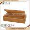 FSC art minds solid pine unfinished small elegant wooden gift box packaging