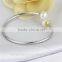 Sterling silver 10.5-11mm near round aaa grade pearl bracelet design