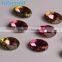 Popular Egg Shaped Diamond Crystal Stones for Clothing