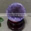 Wholesale natural high quality open smile amethyst crystal geode for gift,laughing crystal geode ball sphere