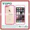 Wholesale Hard Back PC Plastic Transparent clear tpu bumper Cell mobile phone Cover Case for iPhone 6 6s 6plus