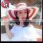 Fashion wide brim women straw hat for sale