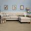 Amerian style latest luxury leather corner sofa design