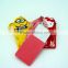 2015 hot selling pvc silicone luggage tag wholesale