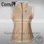 High quality warm windproof womens fashion fleece waistcoats