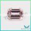 Russia Nanosital #1244 prink color cut big gemstones 20*25mm for ring marking