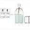 WY0223 top level SAN airless jar, cosmetic airless jar.