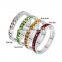 4 pieces seasons set birthstone wholesale custom made jewellery sets for gifts