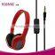 wired mp3 stereo headphone, mp3 headphone for computer headphone Cell phone accessory