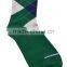 Latest Design Fashion Men Multicolor Geometric Soft Cotton Casual Dress Socks