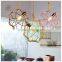 Home indoor lighting hemp rope creative hanging pendant light