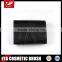 40pcs Professional Cosmetic Brush Set,black Case,black Ferrule and White Handle