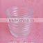 small 100ml 3oz white fancy CANDLE holder