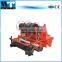 Mul-function irrigation rotary tiller mulch laying machine for sale