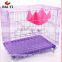Stock Metal Folding Pet Cat Cages With Wheels And Tray Malaysia