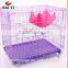 Stock Metal Folding Pet Cat Cages With Wheels And Tray Malaysia