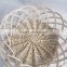 Wholesale cheap serving round woven wicker trays